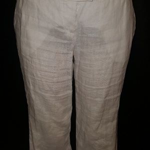 Sisley 100% linen DRESS Pants